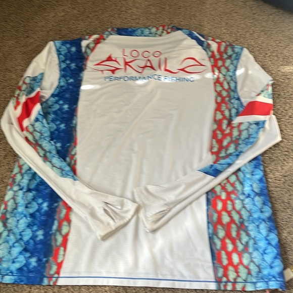 Loco Skaile men’s performance half zip long sleeve size XXL - Picture 7 of 9